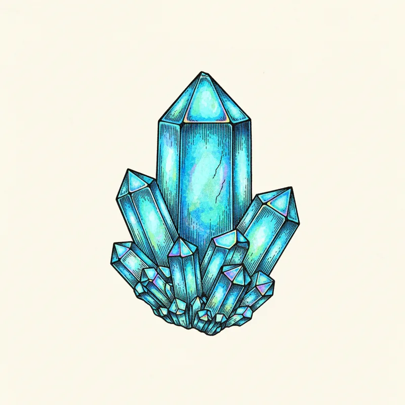 Aqua Aura Quartz