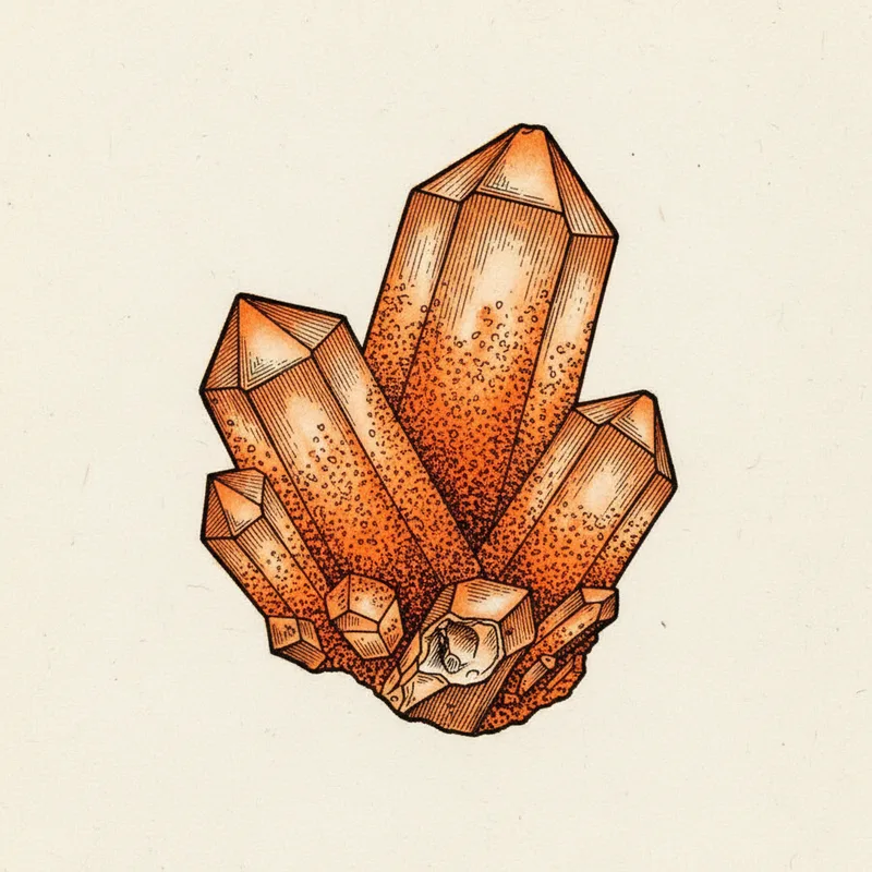 Tangerine Quartz